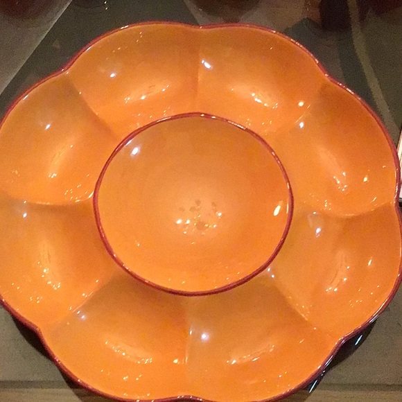 Southern Living At Home Dining Southern Living At Home Gail Pittman Chip And Dip Poshmark